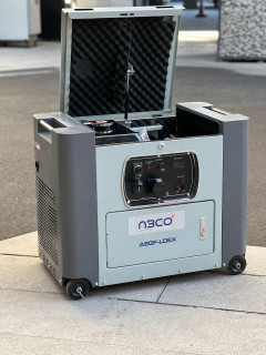 موتور برق دیزلی آبکو ۸ کیلووات مدل A8GFLDEX تک فاز استارتی